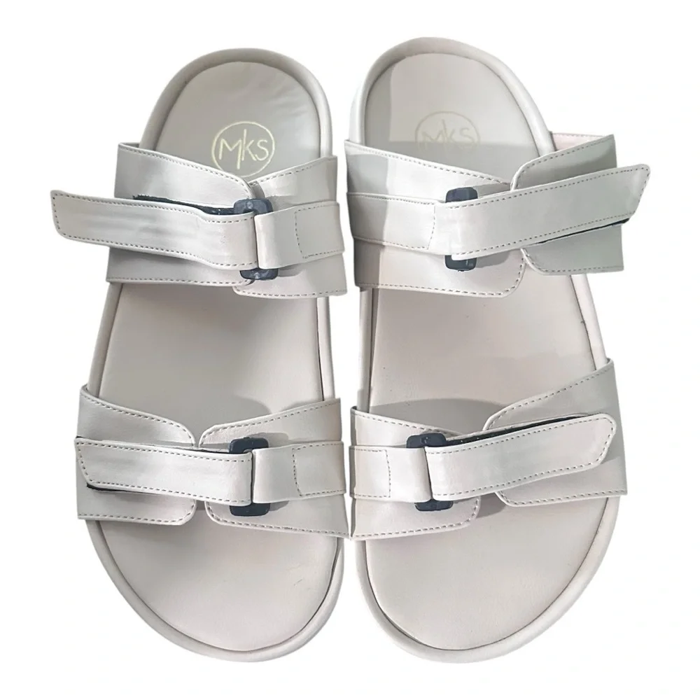 MKS Made in‎ Columbia Sandal Cream Size 9